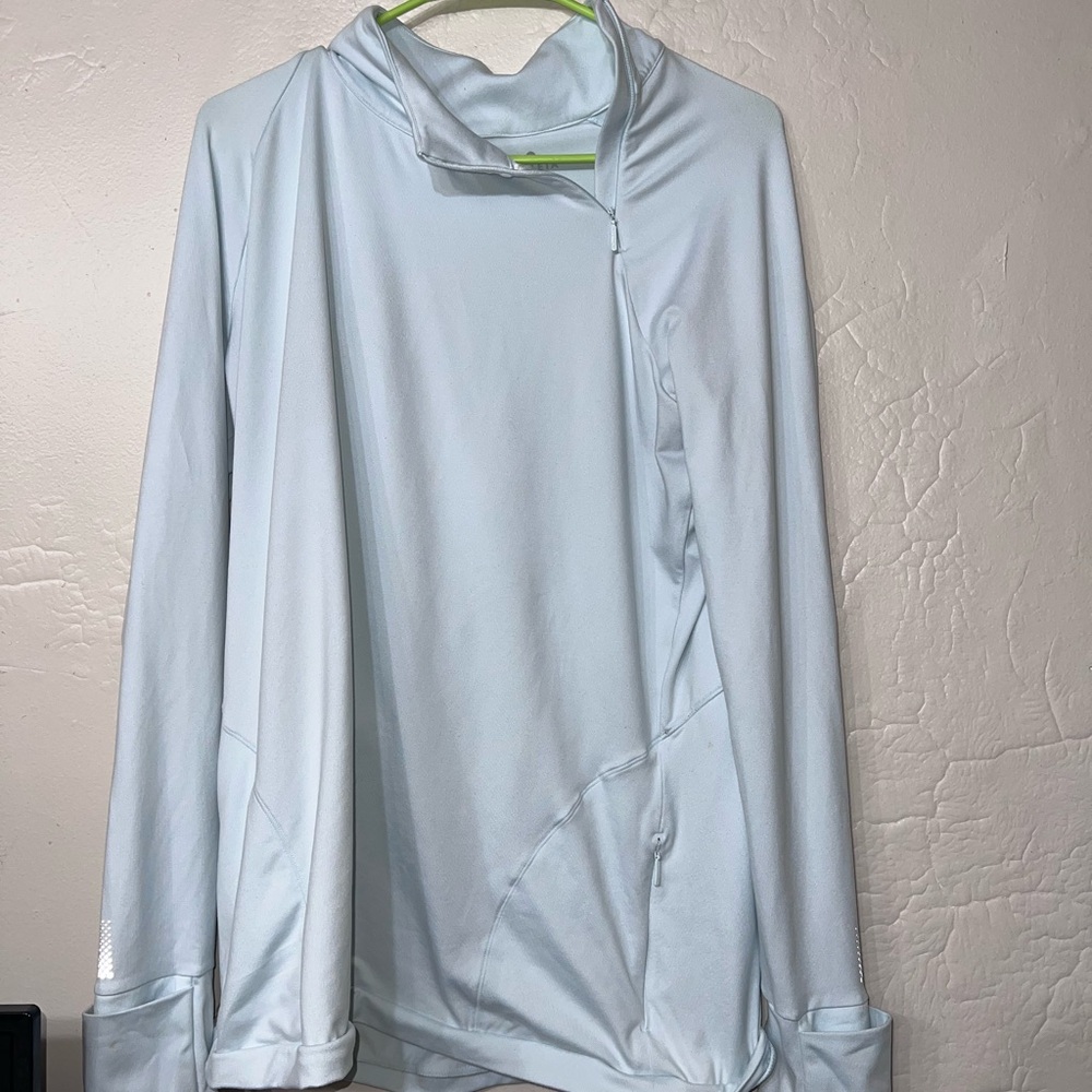 Athleta Soft Blue Pullover